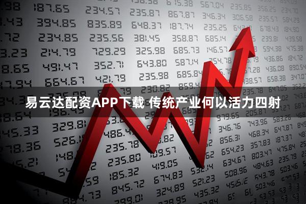 易云达配资APP下载 传统产业何以活力四射